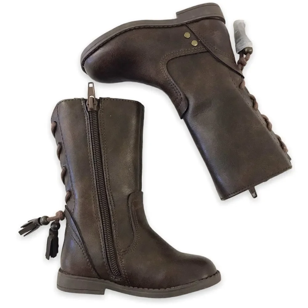 Sugar Whip Brown Riding Boots Size 6‎
